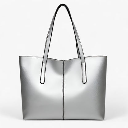 Large Womens Shoulder Handbag Spacious PU Leather Tote