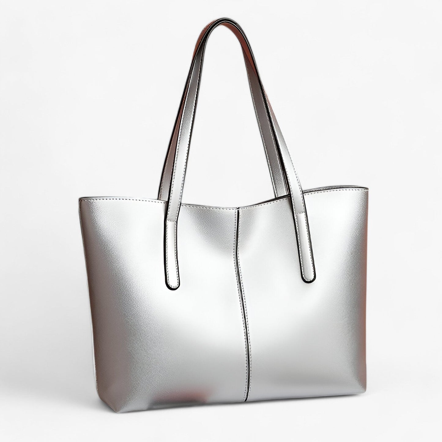 Large Womens Shoulder Handbag Spacious PU Leather Tote