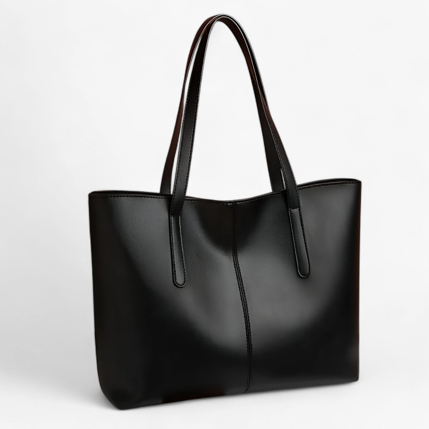 Large Womens Shoulder Handbag Spacious PU Leather Tote