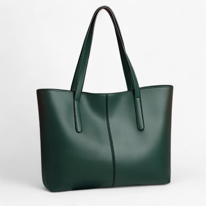 Large Womens Shoulder Handbag Spacious PU Leather Tote