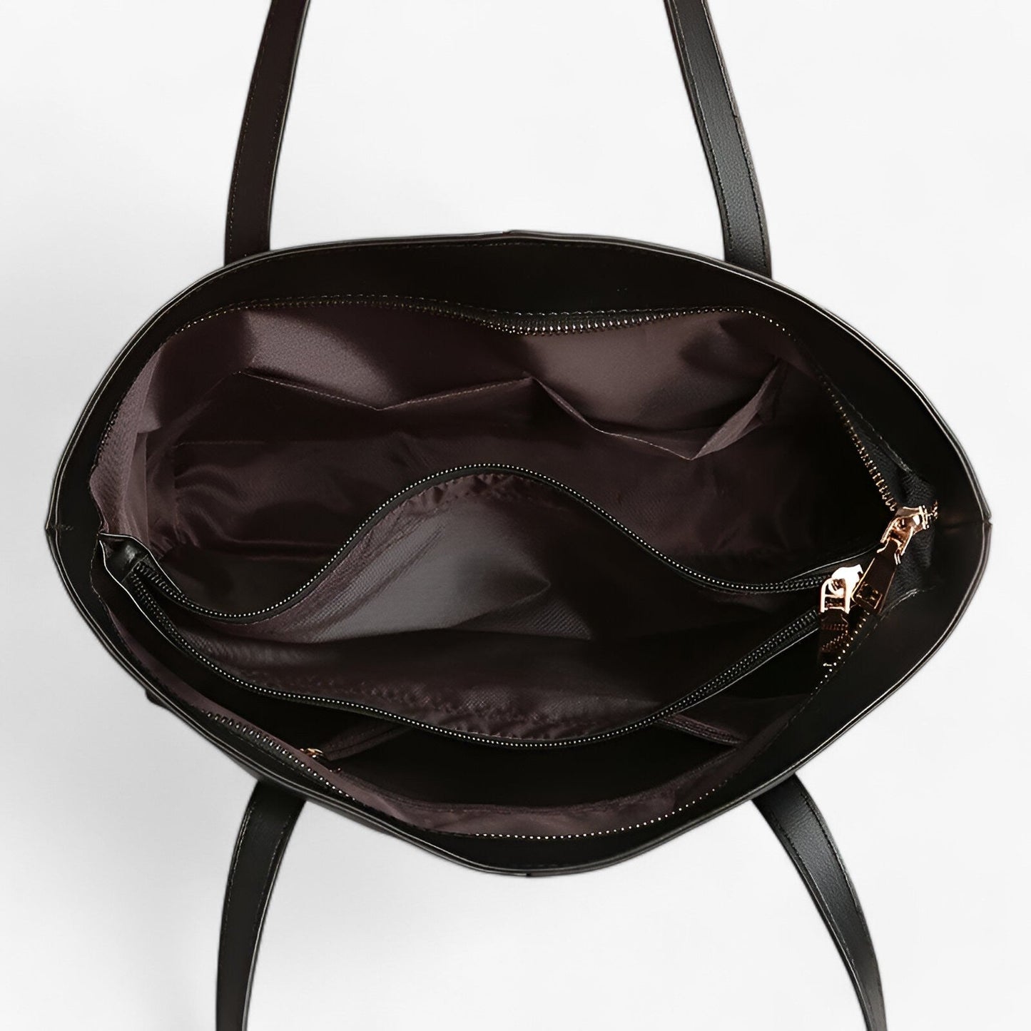 Large Womens Shoulder Handbag Spacious PU Leather Tote