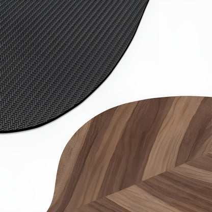 Leaf Shape Bathroom Mat Absorbent Quick Dry Floor Rug