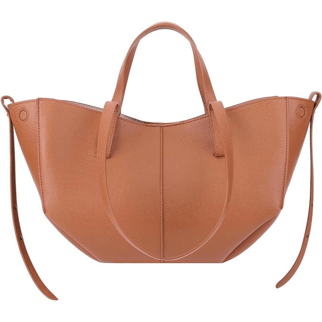 Leather Shoulder Bag Crossbody Messenger Travel Organizer Bag