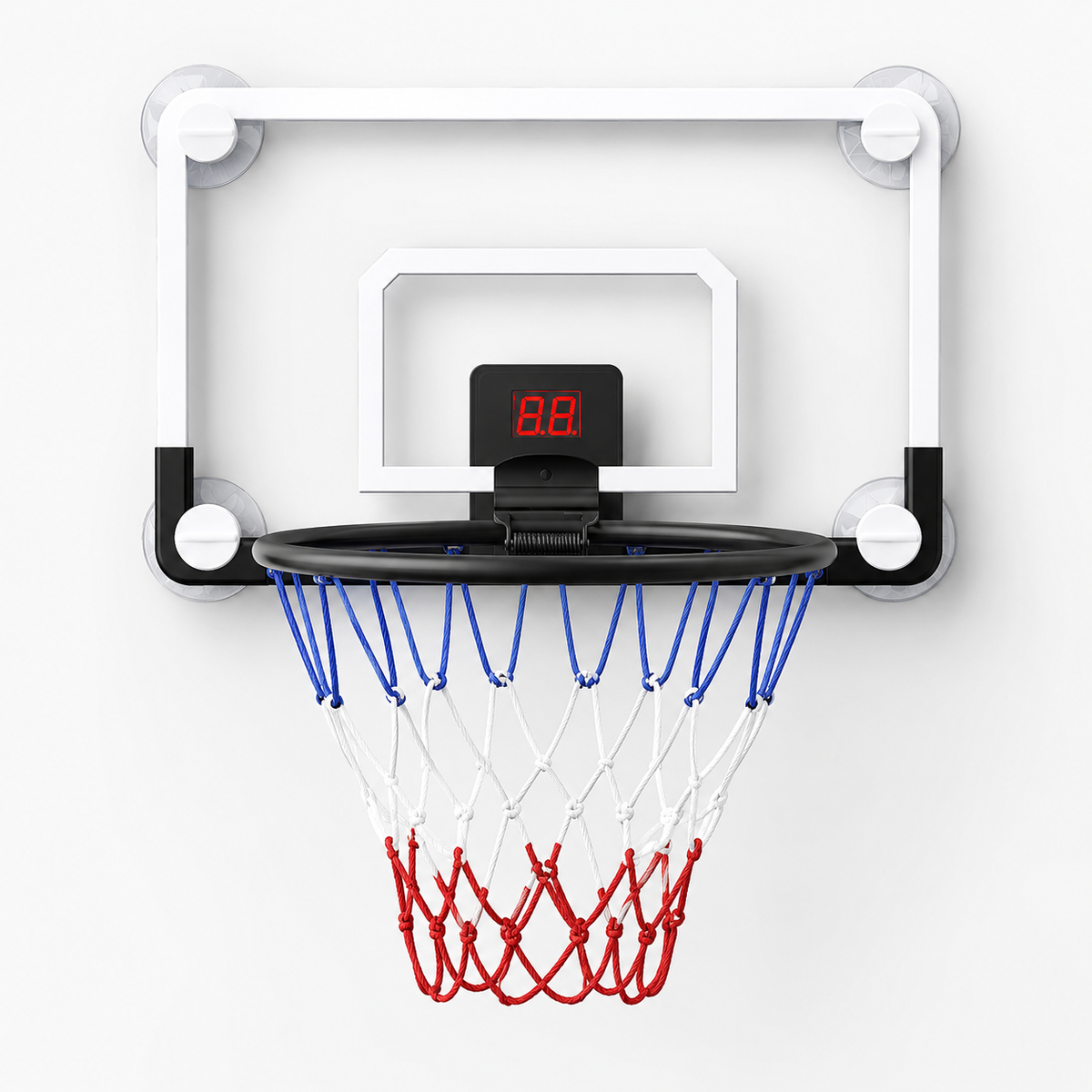 Light-Up Basketball Hoop with Electronic Scoring, LED Lights and Sound Effects for Indoor Play