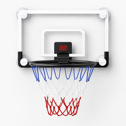 Light-Up Basketball Hoop with Electronic Scoring, LED Lights and Sound Effects for Indoor Play