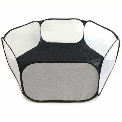 Lightweight Foldable Mesh Playpen for Travel and Indoor Outdoor Play