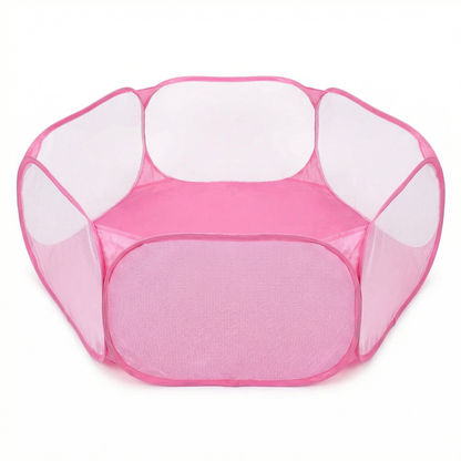 Lightweight Foldable Mesh Playpen for Travel and Indoor Outdoor Play