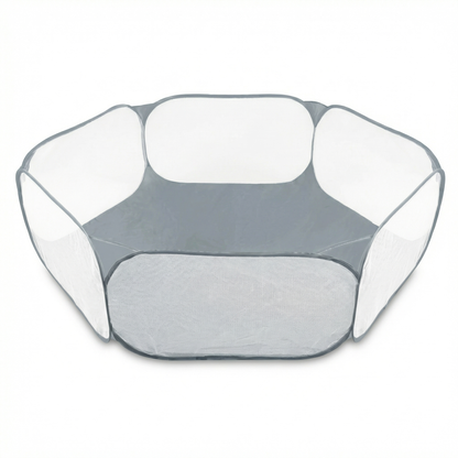 Lightweight Foldable Mesh Playpen for Travel and Indoor Outdoor Play