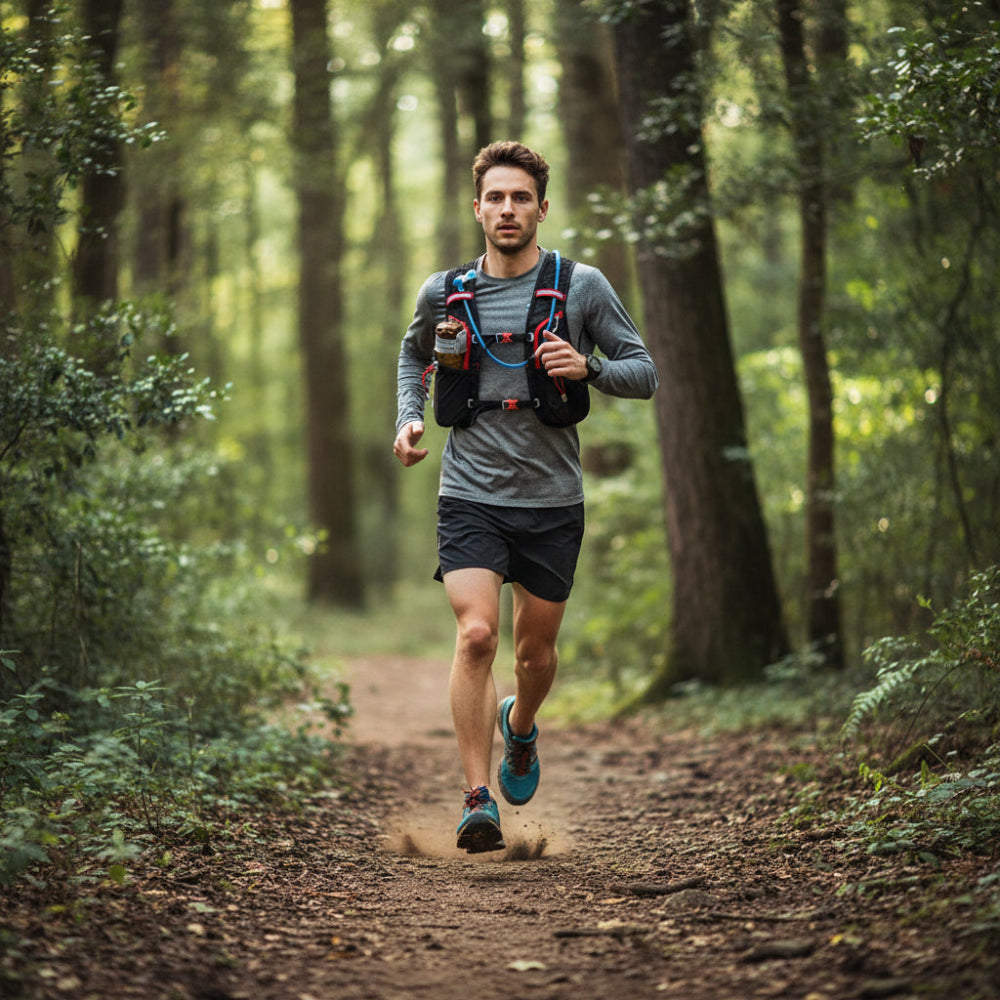 Lightweight Hydration Running Vest 5L Trail Pack with Pocket Storage