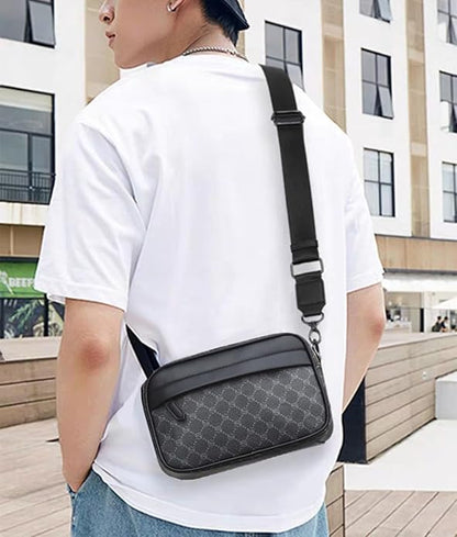 Lightweight Nylon Crossbody Bag for Women with Adjustable Strap