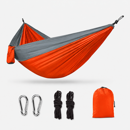 Lichtgewicht parachutehangmat voor twee personen