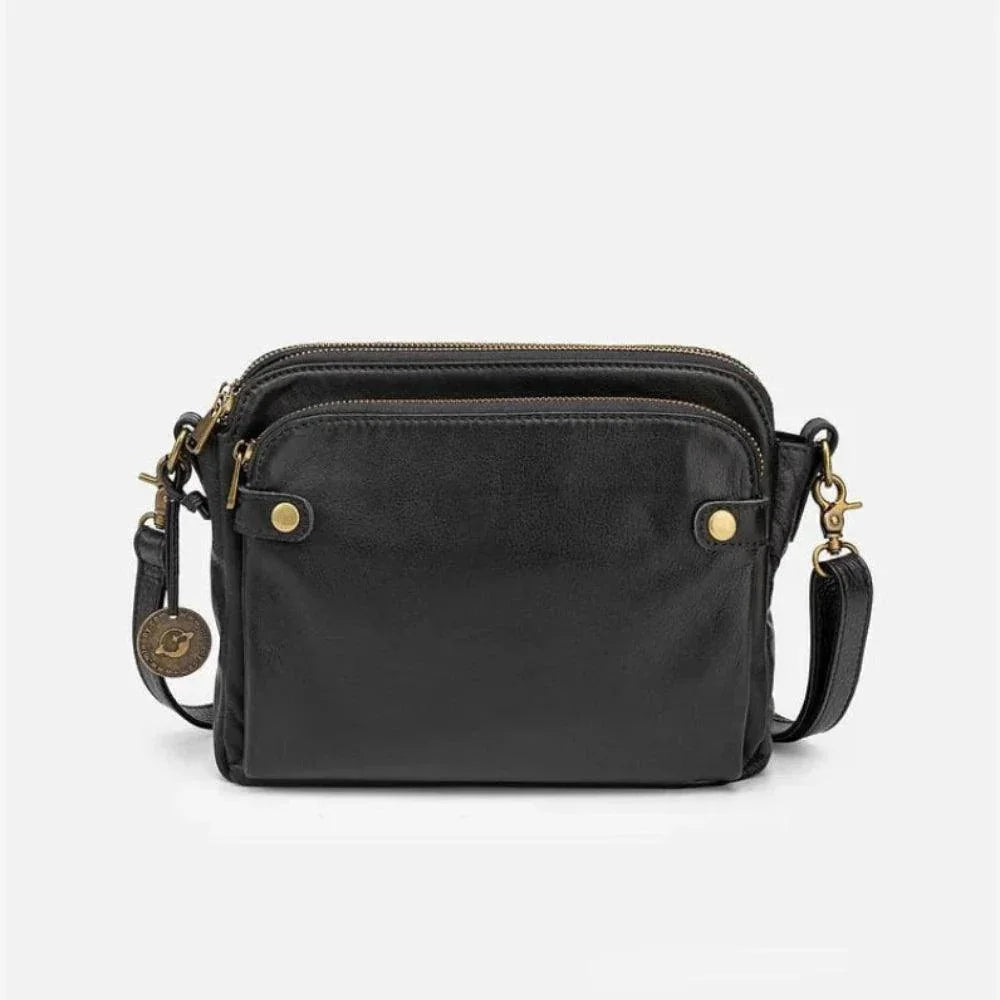 Lilly Leather Crossbody Shoulder Bag Adjustable Elegant Everyday Purse