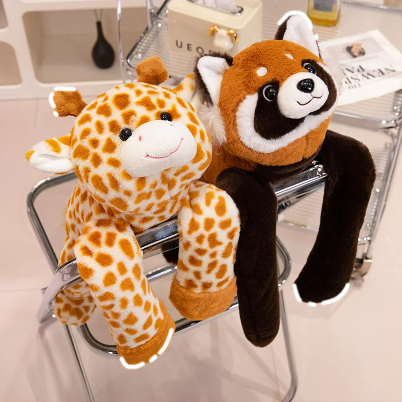 Long Arm Plush Animal Toy Soft Cuddle Pillow for Comfort Relaxation and Home Decor