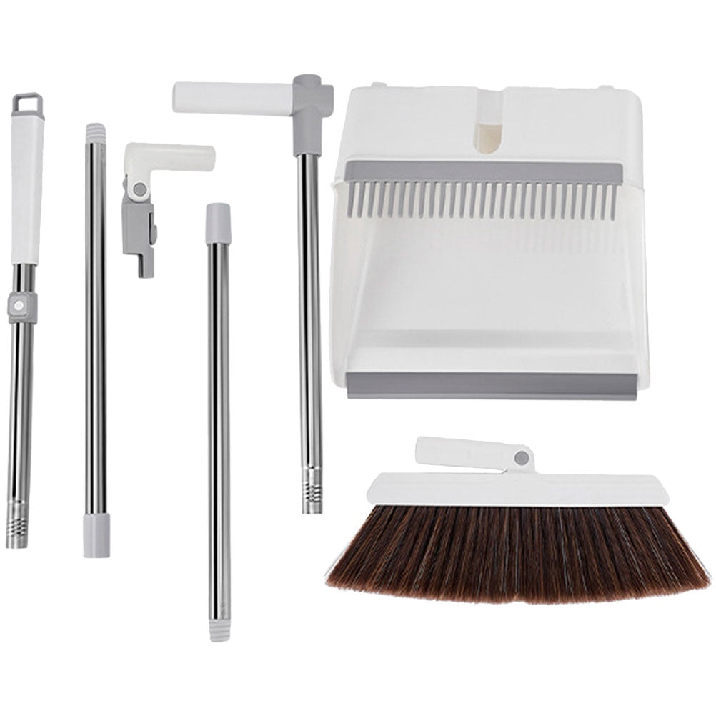 Long Handle Broom Dustpan Set Ergonomic Household Cleaning Kit