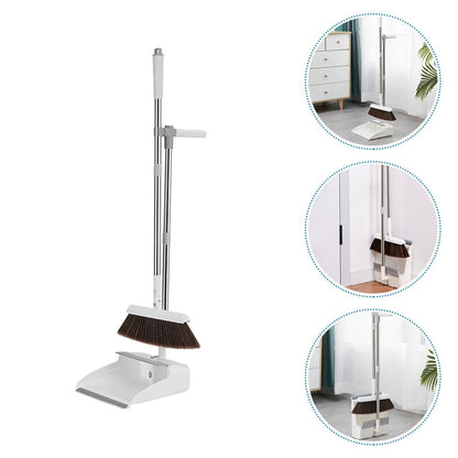 Long Handle Broom Dustpan Set Ergonomic Household Cleaning Kit