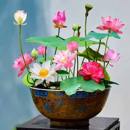 Lotus Seeds Aquatic Flowering Plant 10 Seed Garden Water Plant Variety