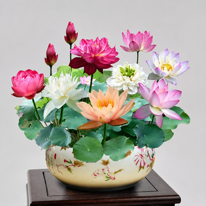 Lotus Seeds Aquatic Flowering Plant 10 Seed Garden Water Plant Variety