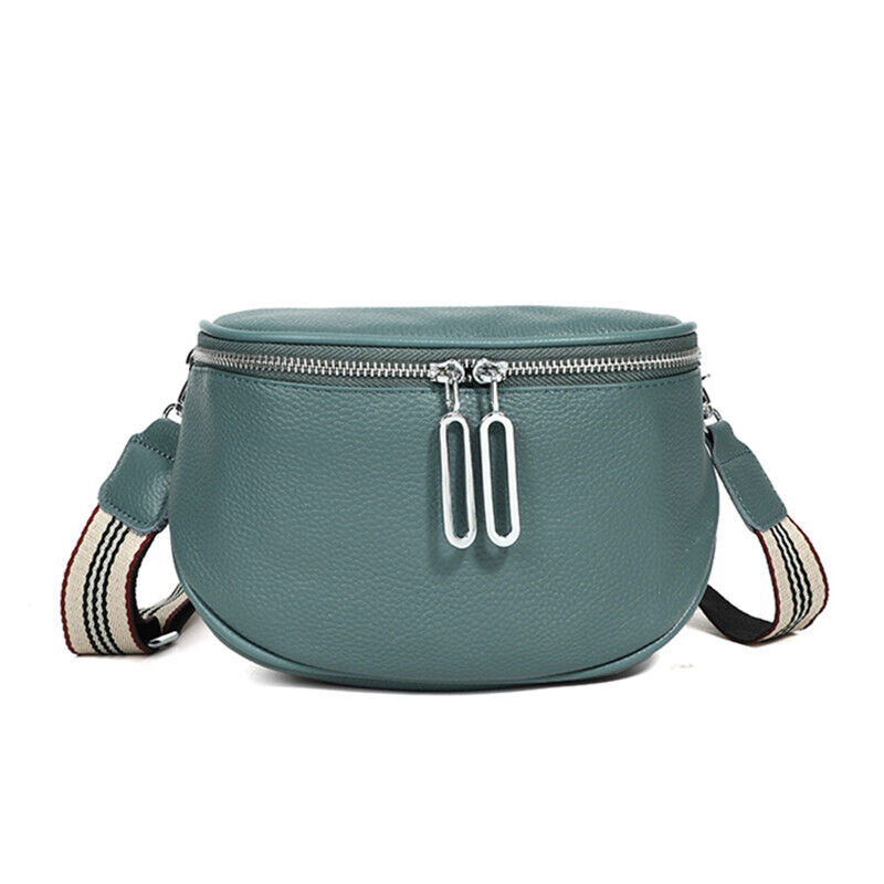 Lucy Genuine Leather Saddle Bag Stylish Crossbody Shoulder Bag