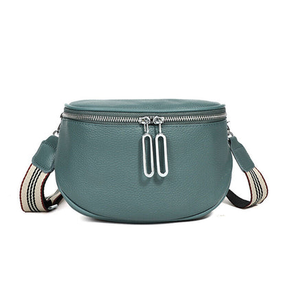 Lucy Genuine Leather Saddle Bag Stylish Crossbody Shoulder Bag