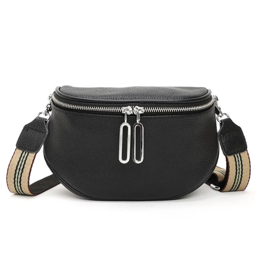 Lucy Genuine Leather Saddle Bag Stylish Crossbody Shoulder Bag