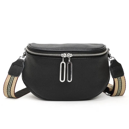 Lucy Genuine Leather Saddle Bag Stylish Crossbody Shoulder Bag