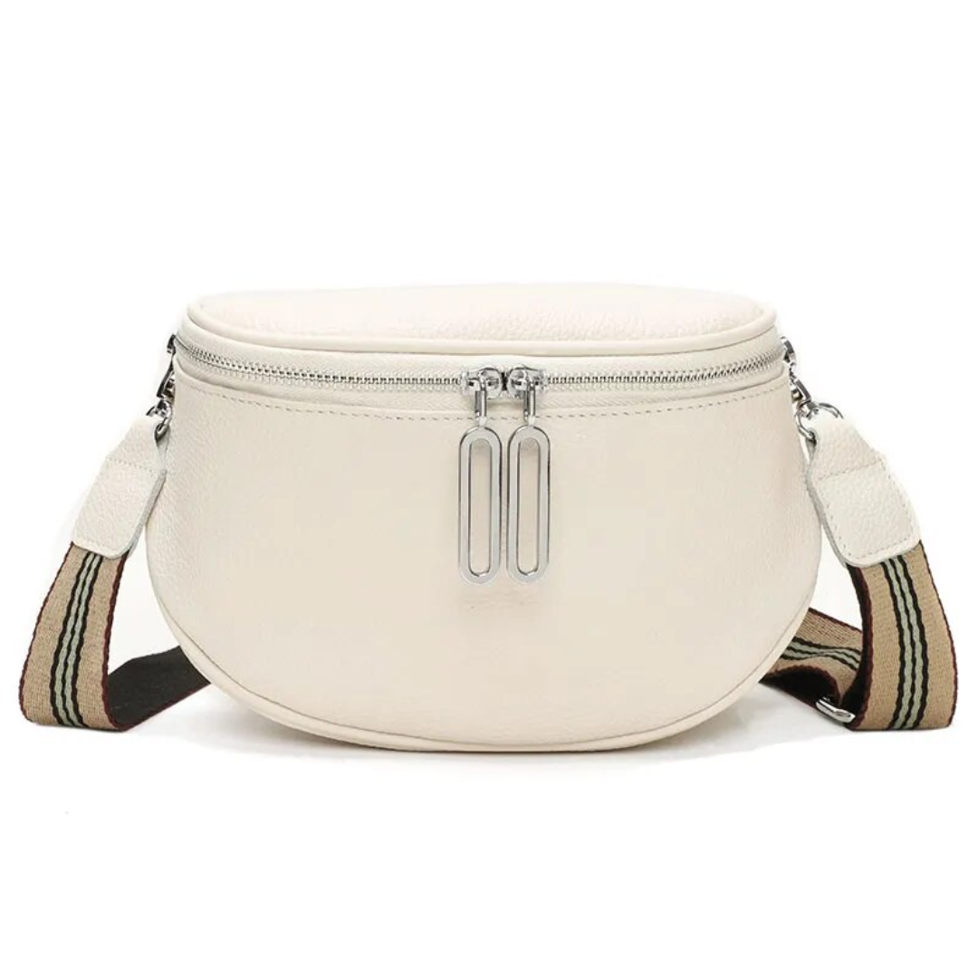 Lucy Genuine Leather Saddle Bag Stylish Crossbody Shoulder Bag