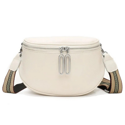 Lucy Genuine Leather Saddle Bag Stylish Crossbody Shoulder Bag