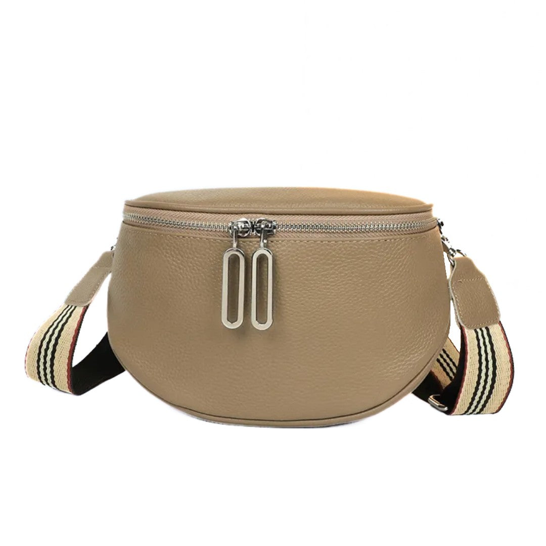 Lucy Genuine Leather Saddle Bag Stylish Crossbody Shoulder Bag