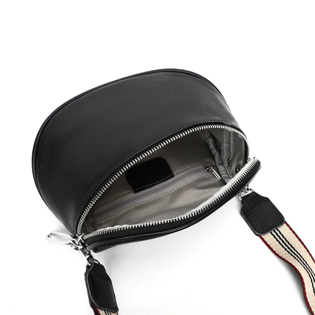 Lucy Genuine Leather Saddle Bag Stylish Crossbody Shoulder Bag