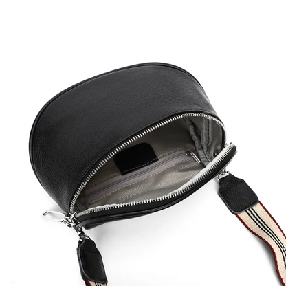 Lucy Genuine Leather Saddle Bag Stylish Crossbody Shoulder Bag