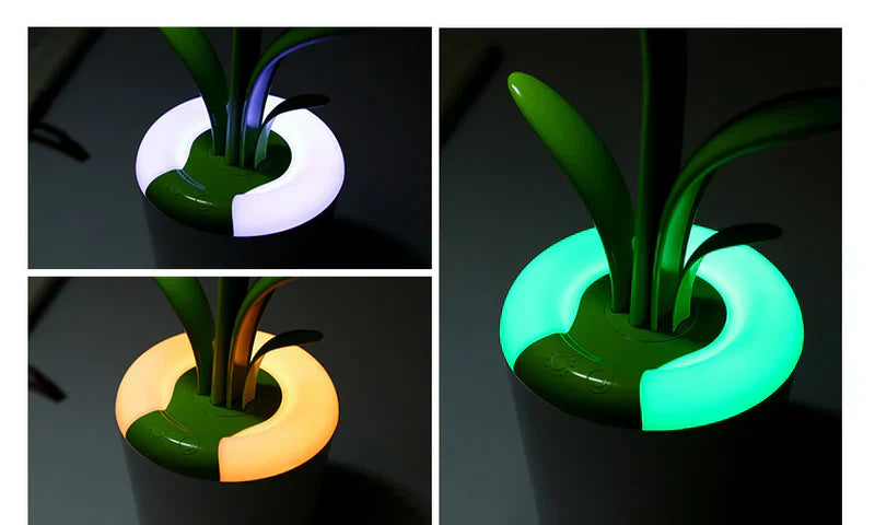 LuminaFlex LED Desk Lamp Adjustable Brightness Eye-Care Modern Table Lamp