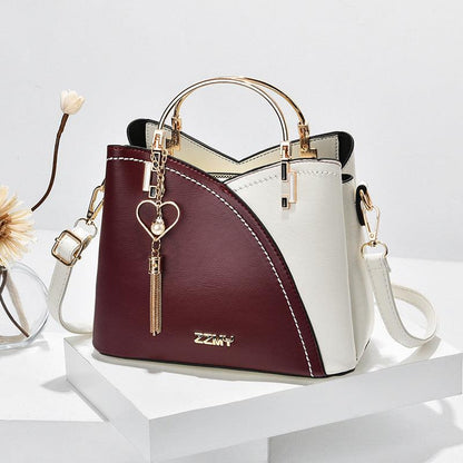 Luxury Leather Tote Shoulder Bag Womens Everyday Handbag