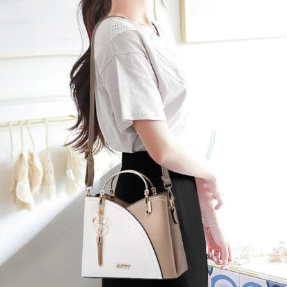 Luxury Leather Tote Shoulder Bag Womens Everyday Handbag