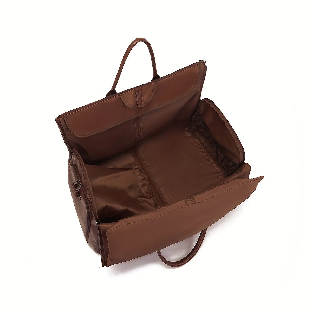 Luxury Leather Travel Bag Weekend Duffel Carry On Luggage