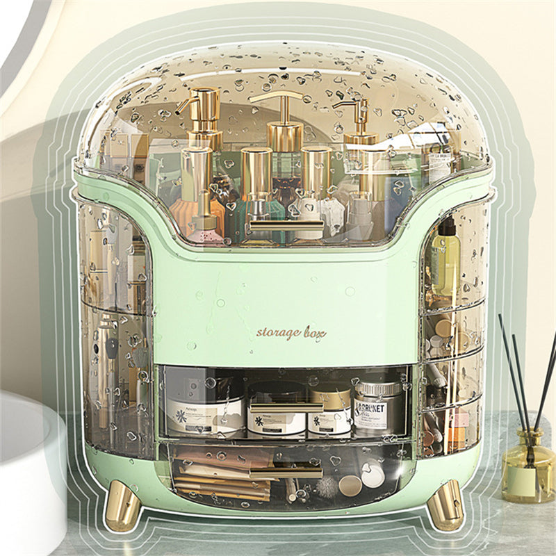 Luxury Makeup Organizer Cosmetic Storage Case Drawer Box