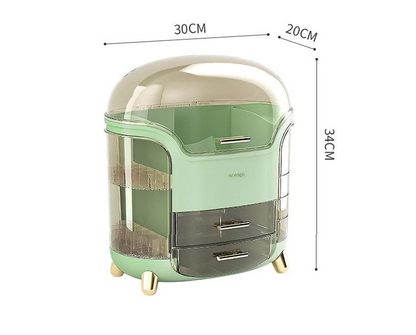 Luxury Makeup Organizer Cosmetic Storage Case Drawer Box