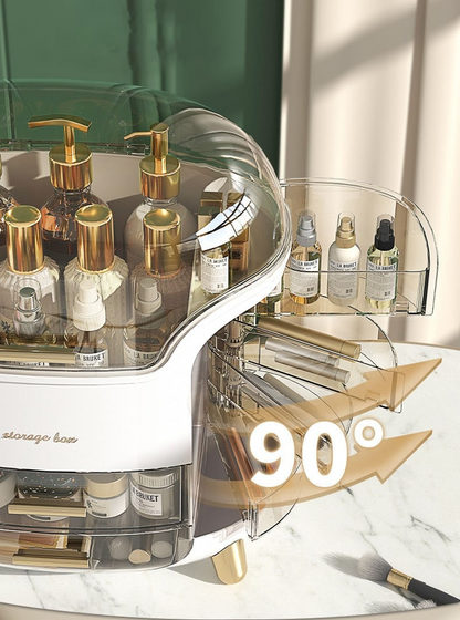 Luxury Makeup Organizer Cosmetic Storage Case Drawer Box