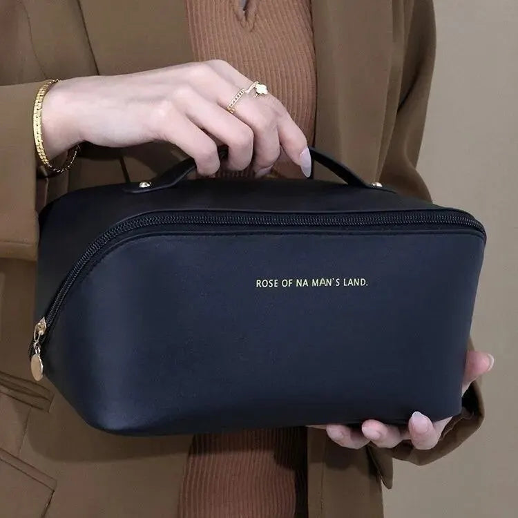 Luxury Makeup Organizer Zipper Travel Toiletry Bag