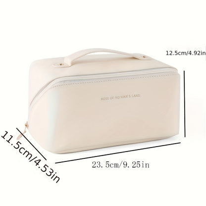 Luxury Makeup Organizer Zipper Travel Toiletry Bag