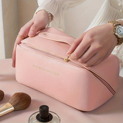Luxury Makeup Organizer Zipper Travel Toiletry Bag