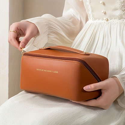 Luxury Makeup Organizer Zipper Travel Toiletry Bag