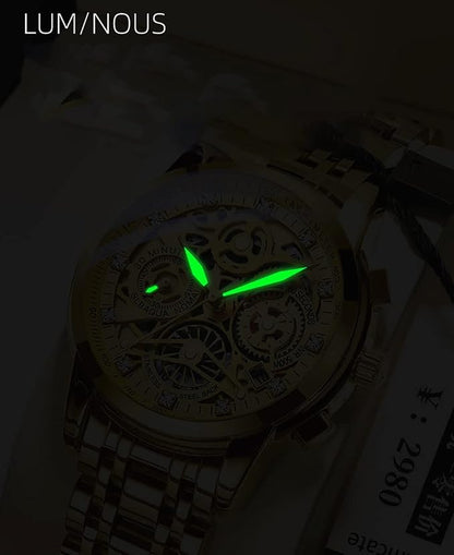 Luxury Skeleton Automatic Watch for Men