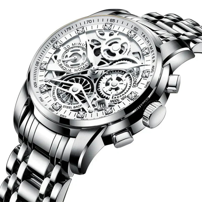 Luxury Skeleton Automatic Watch for Men