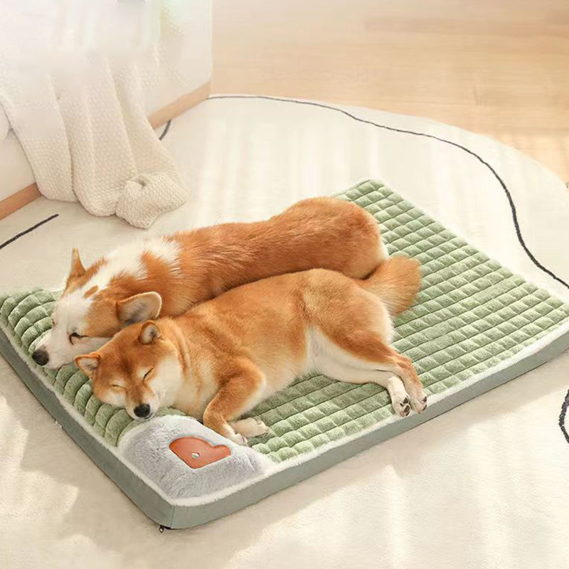 Luxury Winter Dog Bed Plush Warm Sofa for Small and Medium Dogs