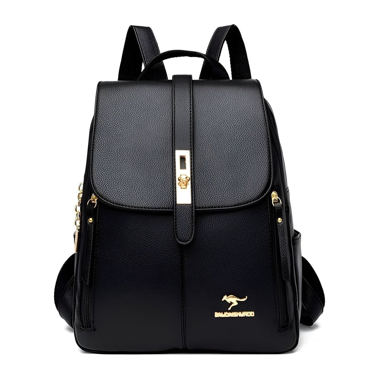 Luxury Women Backpack Waterproof PU Leather Office Travel Bag