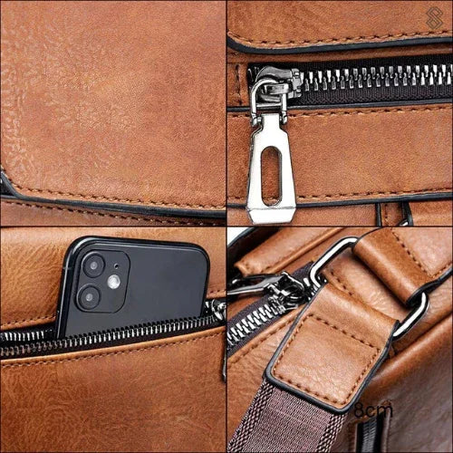 Luxury Womens Leather Shoulder Bag Premium PU Handbag Elegant Everyday Carry
