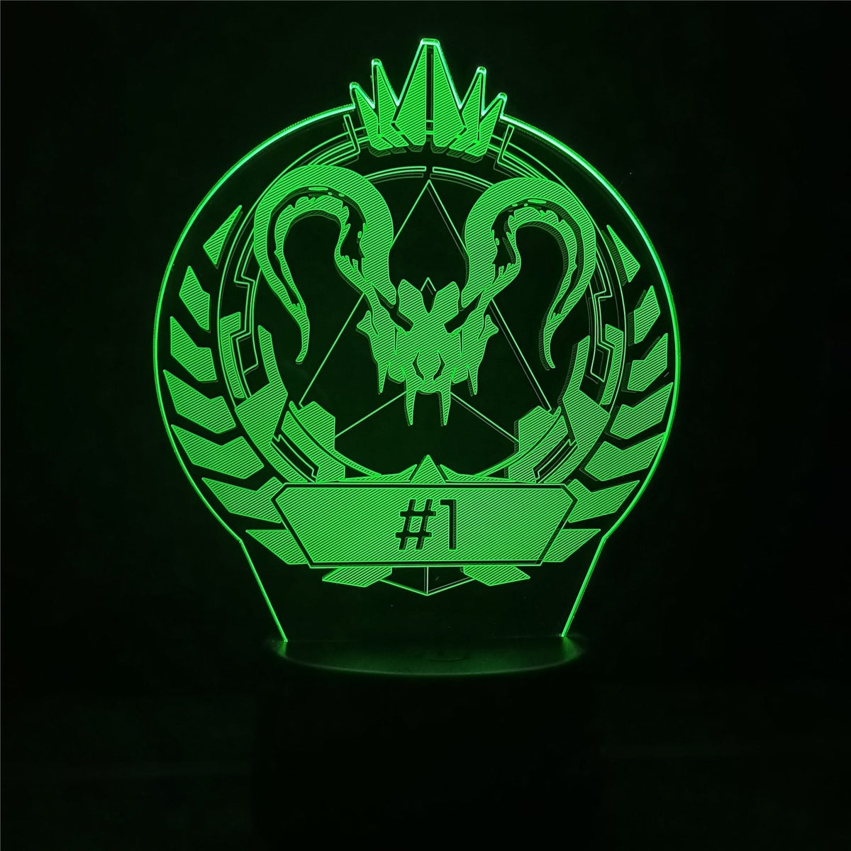 Magische gaming-nachtlamp met ledverlichting, RGB-lamp met 16 kleuren voor bureau en slaapkamer