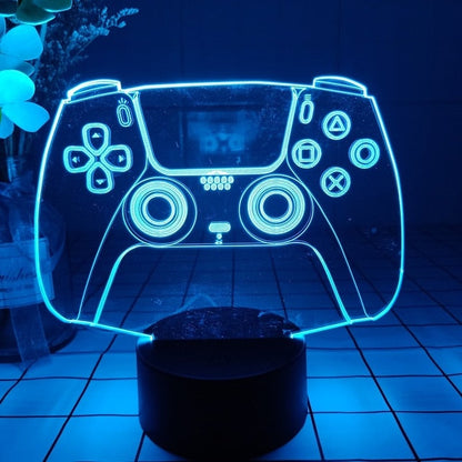 Magische gaming-nachtlamp met ledverlichting, RGB-lamp met 16 kleuren voor bureau en slaapkamer