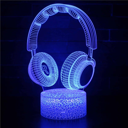 Magische gaming-nachtlamp met ledverlichting, RGB-lamp met 16 kleuren voor bureau en slaapkamer