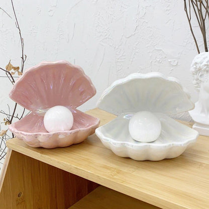 Magical Shell Table Lamp With Removable Pearl Light